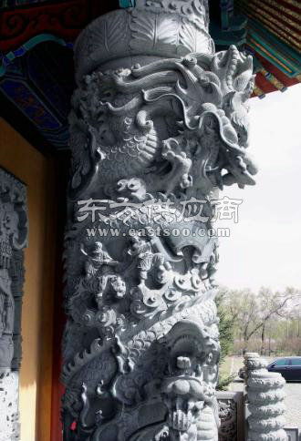 文化石柱廠家 鼎揚(yáng)雕刻工藝廠 內(nèi)蒙古石柱廠家圖片