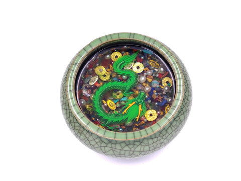 生蠔殼紅錦鯉魚工藝品把玩件,民間藝術,文化藝術,攝影素材,匯圖網